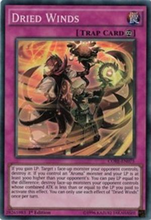 Dried Winds (CORE-EN075) - Clash of Rebellions 1st Edition