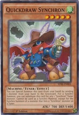 Quickdraw Synchron (SDSE-EN005) - Structure Deck: Synchron Extreme 1st Edition
