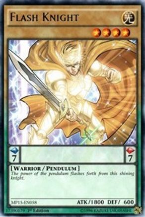 Flash Knight (MP15-EN058) - 2015 Mega-Tins Mega Pack 1st Edition