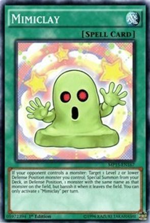 Mimiclay (MP15-EN167) - 2015 Mega-Tins Mega Pack 1st Edition