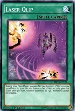 Laser Qlip (MP15-EN172) - 2015 Mega-Tins Mega Pack 1st Edition