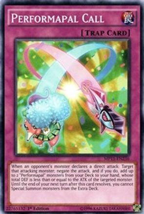 Performapal Call (MP15-EN236) - 2015 Mega-Tins Mega Pack 1st Edition