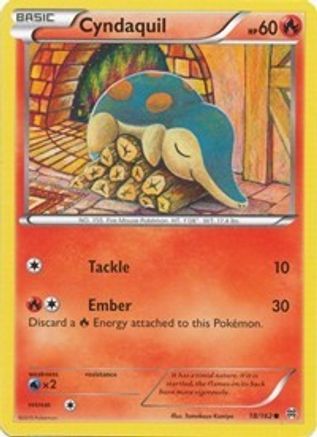 Cyndaquil 018/162  XY  BREAKthrough - Common