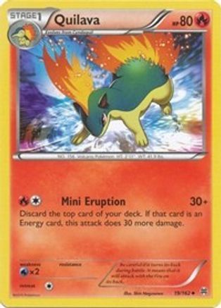 Quilava 019/162  XY  BREAKthrough - Uncommon