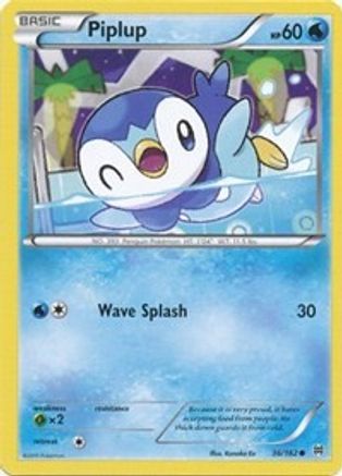 Piplup 036/162  XY  BREAKthrough - Common