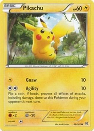 Pikachu 048/162  XY  BREAKthrough - Common