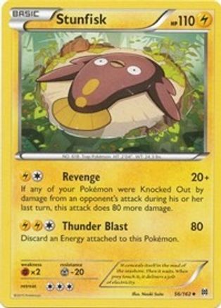 Stunfisk 056  XY  BREAKthrough - Uncommon