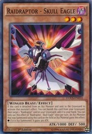 Raidraptor - Skull Eagle (DOCS-EN014) - Dimension of Chaos 1st Edition