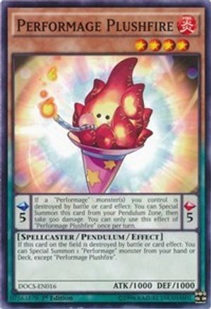 Performage Plushfire (DOCS-EN016) - Dimension of Chaos 1st Edition