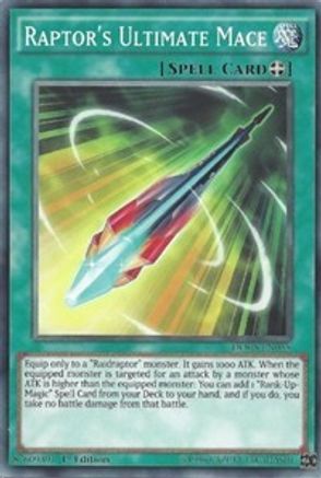 Raptor's Ultimate Mace (DOCS-EN055) - Dimension of Chaos 1st Edition