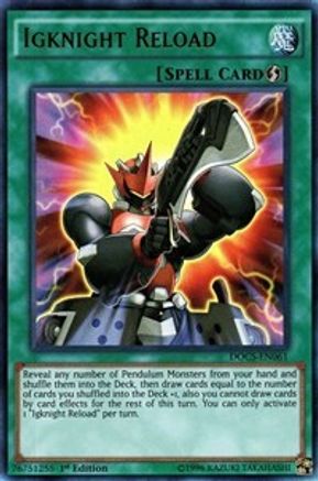 Igknight Reload (DOCS-EN061) - Dimension of Chaos 1st Edition