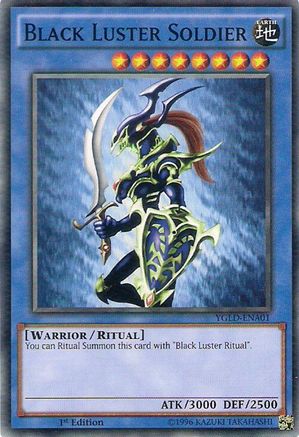 Black Luster Soldier (YGLD-ENA01) - King of Games: Yugi's Legendary Decks Unlimited