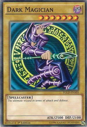 Dark Magician (A) (YGLD-ENA03) - King of Games: Yugi's Legendary Decks Unlimited