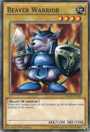 Beaver Warrior (YGLD-ENA12) - King of Games: Yugi's Legendary Decks Unlimited