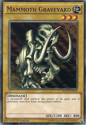 Mammoth Graveyard (YGLD-ENA16) - King of Games: Yugi's Legendary Decks 1st Edition