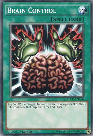 Brain Control (YGLD-ENA26) - King of Games: Yugi's Legendary Decks Unlimited