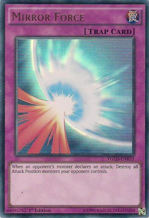 Mirror Force (B) (YGLD-ENB33) - King of Games: Yugi's Legendary Decks Unlimited