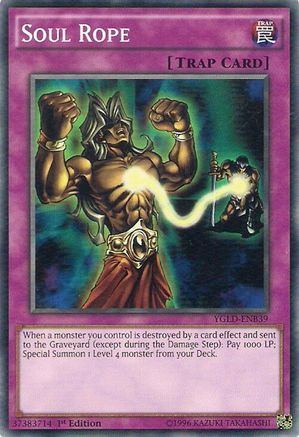 Soul Rope (YGLD-ENB39) - King of Games: Yugi's Legendary Decks Unlimited