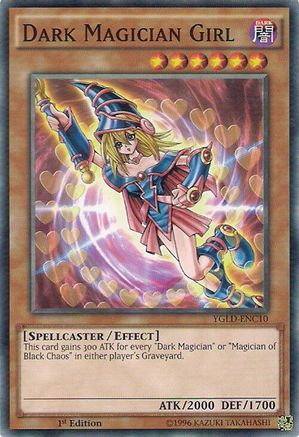 Dark Magician Girl (C) (YGLD-ENC10) - King of Games: Yugi's Legendary Decks Unlimited