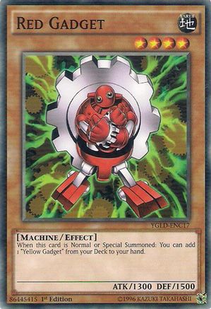 Red Gadget (YGLD-ENC17) - King of Games: Yugi's Legendary Decks Unlimited