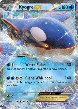 Kyogre EX XY41  - Holofoil XY Promos - Promo