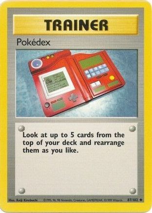 Pokedex 087/102  Base Set - Uncommon