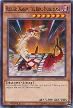Fusilier Dragon, the Dual-Mode Beast (SDMP-EN015) - Structure Deck: Master of Pendulum 1st Edition