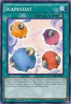 Scapegoat (SDMP-EN032) - Structure Deck: Master of Pendulum 1st Edition