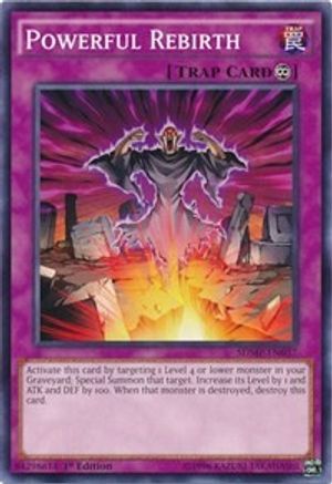 Powerful Rebirth (SDMP-EN037) - Structure Deck: Master of Pendulum 1st Edition