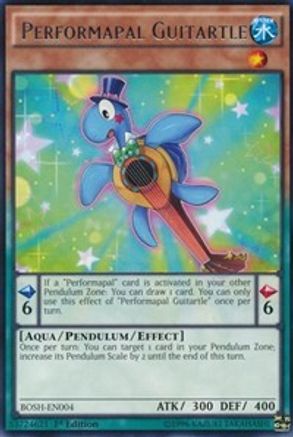 Performapal Guitartle (BOSH-EN004) - Breakers of Shadow 1st Edition