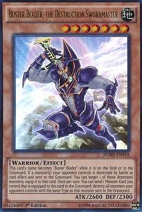 Buster Blader, the Destruction Swordmaster (BOSH-EN018) - Breakers of Shadow Unlimited