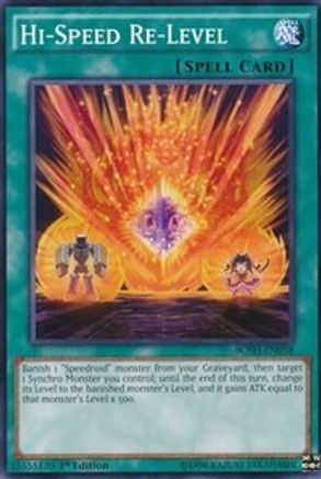 Hi-Speed Re-Level (BOSH-EN058) - Breakers of Shadow 1st Edition