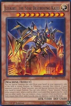 Jizukiru, the Star Destroying Kaiju (BOSH-EN088) - Breakers of Shadow 1st Edition