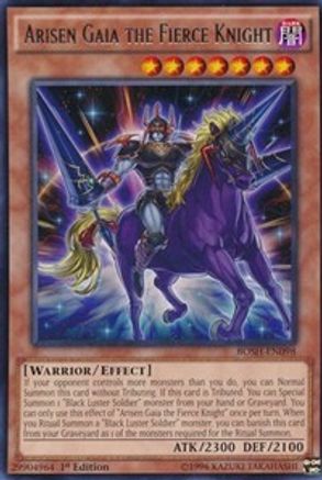 Arisen Gaia the Fierce Knight (BOSH-EN098) - Breakers of Shadow Unlimited