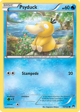 Psyduck 016/122  XY  BREAKpoint - Common
