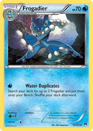 Frogadier 039/122  XY  BREAKpoint - Uncommon
