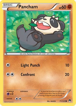 Pancham 071/122  XY  BREAKpoint - Common
