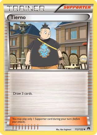 Tierno 112/122  XY  BREAKpoint - Uncommon