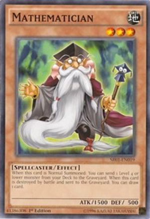 Mathematician (SR01-EN019) - Structure Deck: Emperor of Darkness Unlimited