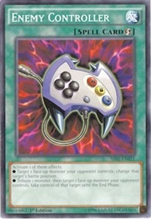 Enemy Controller (SR01-EN031) - Structure Deck: Emperor of Darkness 1st Edition