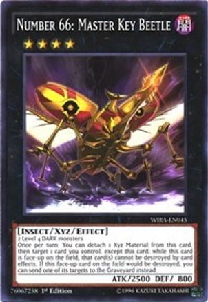 Number 66: Master Key Beetle (WIRA-EN045) - Wing Raiders 1st Edition
