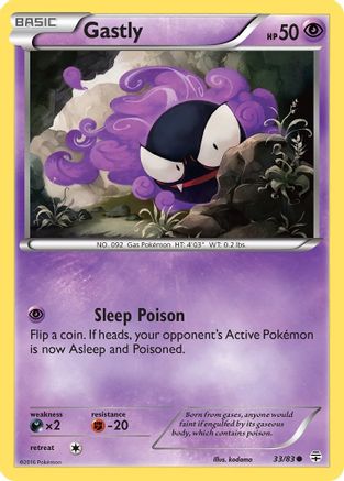 Gastly 033/83  Generations - Common