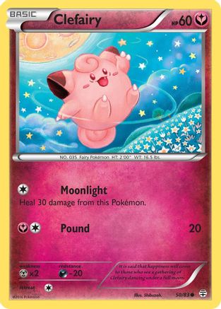 Clefairy 050/83  Generations - Common