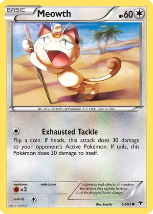 Meowth 053/83  Generations - Common