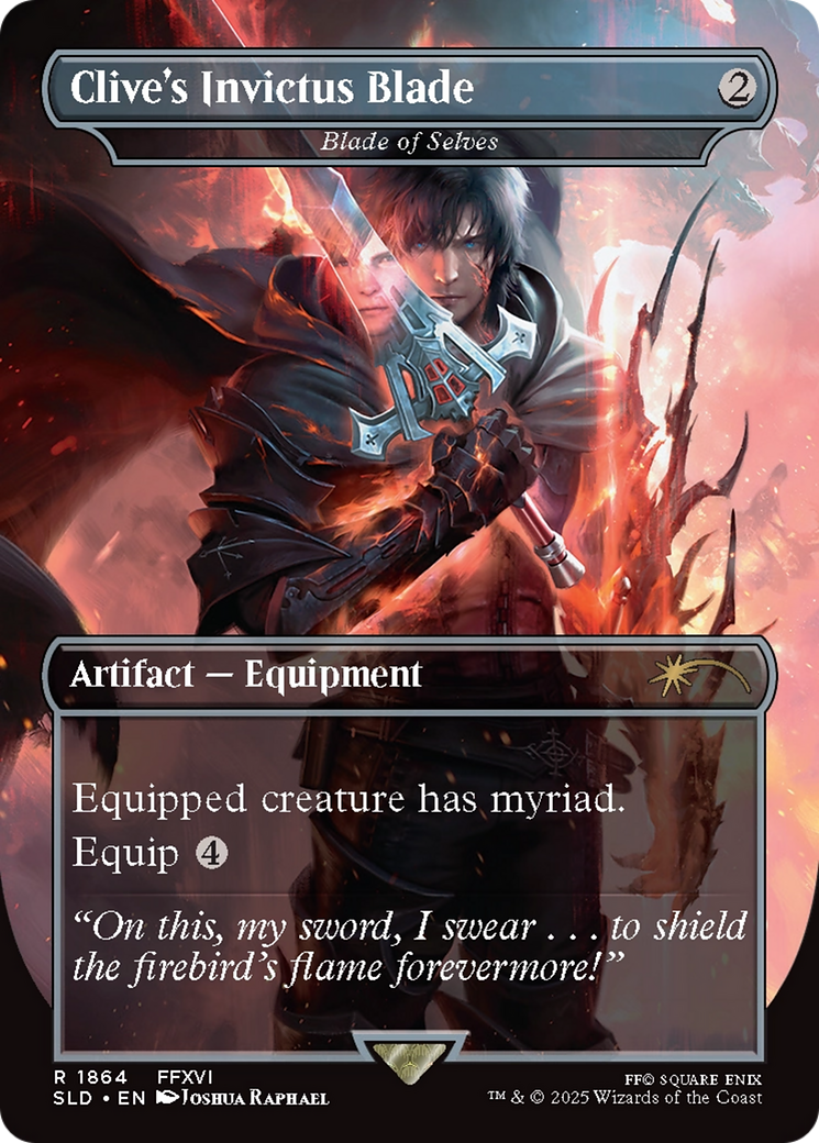 Clive's Invictus Blade - Blade of Selten (SLD-1864) - Secret Lair Drop Series