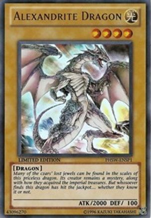 Alexandrite Dragon (PHSW-ENSP1) (PHSW-ENSP1) - Photon Shockwave Limited