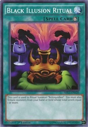 Black Illusion Ritual (MIL1-EN020) - Millennium Pack 1st Edition