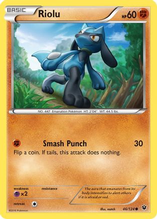 Riolu (46) 046/124  XY  Fates Collide - Common