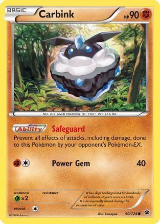 Carbink (50) 050/124  XY  Fates Collide - Common