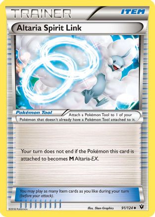 Altaria Spirit Link 091/124  XY  Fates Collide - Uncommon